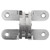 Mobestech Self-Closing Spring Hinges Stainless Steel Self-Closing Spring Door Hinges, Automatic Closing Hinges for Invisible Doors, Closing Spring Hinges (Bearing 20kg)