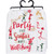 Primitives By Kathy 28 Inches Square Cotton Dish Towel Party Like Santa's Not Watching