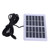 1.2W 6V Solar Panel, Portable USB Polycrystalline Silicon Solar Charging Board, Solar Panel Charger for Bicycles Mobile Phone Power Bank Camping Lights