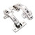 VOCOMO 2 Pack 135 Degree Lazy Susan Hinge, Corner Cabinet Hinge Clip-on Kitchen Cabinet Corner Door Hinges for Floded Door