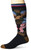 K BELL Men's Classics Novelty Crew Socks, Tattoo Eagle Over Flag (Black), Shoe Size: 6-12