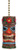 Clementine Designs Tiki Head Man Ceiling Fan Light Dimensional Pull