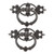 Angoily Closet Door Knobs 6pcs Drawer Pull Cabinet Door Knobs Dresser Pulls Closet Door Knobs Cabinet Knobs Wardrobe Pulls Handle Retro Drawer Pulls Ring Cupboard Coffee Cabinet Pull