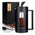 OGNI ORA French Press Coffee Maker, 12 Ounce (350 ml) Thickened Borosilicate Glass Camping Coffee Makers with 3 Filter Screens, Coffee Press Dishwasher Safe, Black