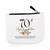QIBAJIU 70th Birthday Gifts for Women, Makeup Bag for Mom, Wife, Grandma, Friend, Sister, Colleague, Coworker, Teacher, Boss, Teacher, Aunt, Godmother, Female, 70th Aged to Perfection Cosmetic Bag QIBAJIU 70th Birthday Gifts for Women, Makeup Bag for Mom, Wife, Grandma, Friend, Sister, Colleague, Coworker, Teacher, Boss, Teacher, Aunt, Godmother, Female, 70th Aged to Perfection Cosmetic Bag