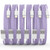 [Apple MFi Certified] iPhone Charger, 6Pack(3/3/6/6/6/10 FT) Lightning Cable Apple Charging Cable Fast Charging High Speed USB Cable Compatible iPhone 14/13/12/11 Pro Max/XS MAX/XR/XS/X/8-Purple