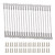 20Pcs 8 Inch Cabinet Door Restraint, Cabinet Hinge Limiter, Stainless Steel Restraint Cable Cabinet Door Cable with Mounting Screws for Limit Door Swing