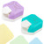 2PCS Corner Rounder Punch, 3 in 1 (R4mm+R7mm+R10mm) Paper Punches for Paper Crafts, 3 Way Beauty Shape Corner Punch for DIY Projects, Laminate, Photo Cutter,Card Making and Scrapbooking Supplies