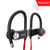 iXCC Bluetooth Headphones Wireless V4.1 Sports Earphones with Built-in Mic, Noise Cancelling Earbuds for iPhone 7 6s Plus, Samsung Galaxy S7 and More - Red