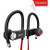 iXCC Bluetooth Headphones Wireless V4.1 Sports Earphones with Built-in Mic, Noise Cancelling Earbuds for iPhone 7 6s Plus, Samsung Galaxy S7 and More - Red