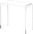 Plymor Clear Acrylic Vertical Rectangular Display Riser, 3" H x 3" W x 1.5" D (3/32" Thick)