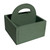Cheung's FP-4199T Teal Wooden Square Caddy