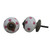 Indian Shelf 2 Pieces Decorative Knobs for Cabinets | Dot Drawer Knobs for Kids | Knobs for Dresser White | Drawer Pulls Knobs Ceramic | Antique Cabinet Pulls | Door Knob