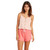Volcom Women's Lived in Lounge Button Front Strappy Tank Top, Hazey Pink, X-Large