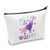 JNIAP Howling Wolf Gift Wolf Lover Gift Just A Girl Who Loves Wolves Makeup Bag Cosmetic Zipper Pouch Travel Toiletry Bag (wolf bag-YG) JNIAP Howling Wolf Gift Wolf Lover Gift Just A Girl Who Loves Wolves Makeup Bag Cosmetic Zipper Pouch Travel Toiletry Bag (wolf bag-YG)