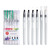 Eforcase 6PCS Water Brush Pens for Watercolor, Watercolor Brush Pens, Water Color Pen, Watercolor Paint Pens, Refillable Watercolor Pens, Watercolor Painting Pens for Adults Teens Artists Beginners