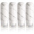Gemice Travel Bottles Set for Toiletries, TSA Approved Travel Containers Leak Proof Silicone Squeezable Travel Accessories 3oz for Shampoo Conditioner Lotion Body Wash (4 Pack)