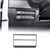 Real Carbon Fiber Headlight Switch Button Frame Cover Trim Compatible with Toyota Tundra/Sequoia 2022-2023 Car Headlight Switch Trim Frame Headlight Switch Button Decorative Frame Sticker Accessories