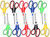 Scissors, BURVAGY 8" Scissors,Ultra Sharp Multipurpose Blade Shears,Comfort-Grip Handles, Sturdy Sharp Scissors for Office Home School Sewing Fabric DIY Craft Supplies,10-Pack