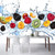 Custom Size Wall Murals,Fresh Fruit Fall Into Water?Removable Peel and Stick Self-Adhesive Wall Murals Large Photo Wallpaper