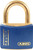ABUS T84MB/40 C KD 40mm All Weather Solid Brass Keyed Different Padlock, Blue