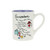 Enesco Our Name is Mud Grandma Love Squeeze Coffee Mug, 16 Ounce, Multicolor