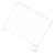 Alipis Wardrobe Shelves Wrought Iron White Clothes Organizing Separator Shelf Organizer for Closet Dividers for Closets Drawer Organizer Shelf Separator Closet Divider Storage Iron Grid