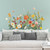 stallry Pampas Grass Wall Decals Wall Stickers Removable Bathroom Wall Art Stickers Peel and Stick for Nursery Bedroom Living Room Decor