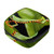 Animal Nature Forest Frog Makeup Bag Zipper Pouch Travel Cosmetic Organizer for Women and Girls