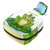 Makeup Bag Happy Frog Cosmetic Bag Makeup Pouch Travel Toiletry Bag Organizer Storage Bag for Women Girls Makeup Bag Happy Frog Cosmetic Bag Makeup Pouch Travel Toiletry Bag Organizer Storage Bag for Women Girls