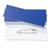 1" X 3" Name Tag/Badge Blanks with Pin - 10 Pack (Blue)