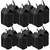 Vruomi Shoe Bags for Travel,Portable Nylon Travel Shoe Bags,Water Resistant Shoe Storage Packing Organizer,Shoe Storage Pouch with Zipper Closure,Waterproof Shoe Bags for Men & Women