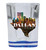 R and R Imports Dallas Texas Design C Souvenir 2.5 Ounce Shot Glass Square Blue Base Single