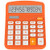 Calculator, Helect Standard Function Desktop Calculator (Orange) - H1001A