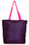 Ever Moda Polka Dots Tote Bag (Pink)