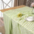 DUOBAO Mint and White Checked Tablecloth Square 54" x 54" Gingham Check Table Cloth for Picnic Buffalo Plaid Square Table Linen Farmhouse Decoration Tablecloth Overlay (54" x 54", Mint)