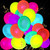 210 Pack UV Colored Neon Balloons glow in the dark balloons Neon Party Decorations Glow Party Supplies Glow Balloons Black Light Latex Fluorescent Balloons for Kids Birthday Glow Party Decoration