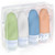 Dot&Dot Leak Proof Travel Bottles for Toiletries - 4 Pack Silicone Travel Toiletry Bottles - Travel Shampoo and Conditioner Bottles with TSA Quart Bag - 2 oz Travel Size Bottles