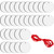Sublimation Blank Pendants, Wood Personalized Sublimation Pendant Blank Bulk Halloween Christmas Ornaments Discs Supplies for DIY Decor (30 Pieces)