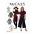 McCall's Patterns M7472E50 Misses' Raglan Sleeve, Button Tunics Shirt