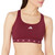 adidas Women's Powerreact Training Medium-Support Techfit Bra, Shadow Red/Linen, Small A-C