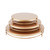 Set of 3 Metal Cake Stand,Dessert Display Cupcake Stands,Round Display Dessert Stand,Dessert Cupcake Pastry Candy Display Plate for Wedding,Event,Birthday Party(size:8" 10" 12")