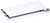 Plymor Clear Acrylic Rectangular Beveled Display Base, 4" W x 2" D x 0.5" H