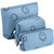 3 Pcs Smile Face Makeup Bag Corduroy Cosmetic Bag 3 Sizes Aesthetic Preppy Makeup Bags for Women Teen Girls Corduroy Toiletry Pouch Travel Smile Dots Bags Washable Skincare Bag (Light Blue Grey) 3 Pcs Smile Face Makeup Bag Corduroy Cosmetic Bag 3 Sizes Aesthetic Preppy Makeup Bags for Women Teen Girls Corduroy Toiletry Pouch Travel Smile Dots Bags Washable Skincare Bag (Light Blue Grey)
