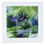 3dRose qs_10979_1 Purple Flowers Quilt Square, 10 by 10-Inch