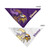 Littlearth Unisex-Adult NFL Minnesota Vikings Home and Away Pet Bandana Set, Team Color, Small