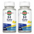 KAL Vitamin D-3 1000 IU | Natural Lemon Flavor ActivMelt Micro Tablets | Healthy Immune Function & Bone Support | 100 Count | Pack of 2
