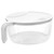 Kichvoe Rice Washer Rice Drain Basket Plastic Vegetable Washing Basket Handles Strainers with Lids Fruit Pasta Strainer Colander Bowl for Washing Vegetables Fruit L