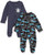 Hurley Baby Girls Multi-pack Footed Coverall, Camo/Navy, 3M US