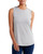 NIC+ZOE Women's FLOWFIT Pleat Back Tank, Neutral Mix